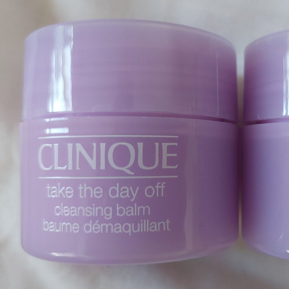 2 Clinique Take the Day Off Cleansing Balm 0.5 oz 1 oz total